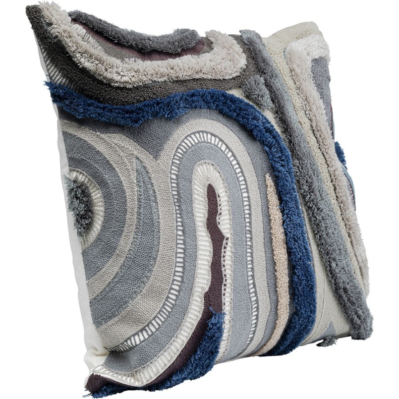 Coussin Lava gris 45x45cm