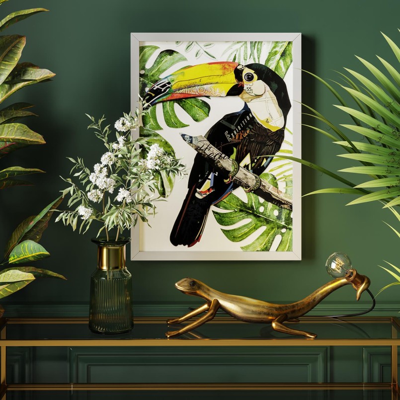 Vase Barfly vert 30cm