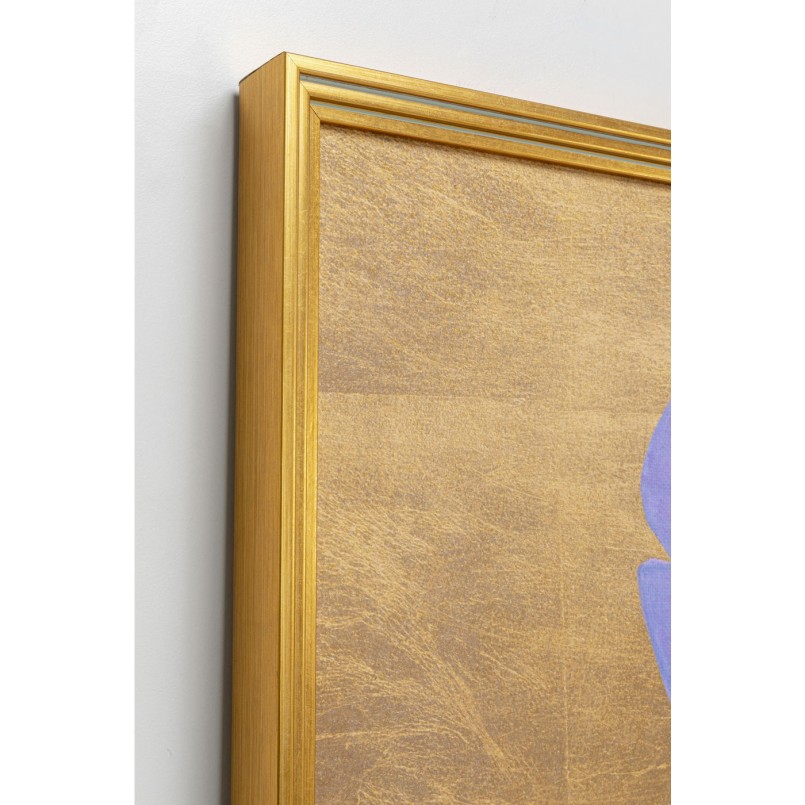 Tableau ancadré Violet 100x150cm