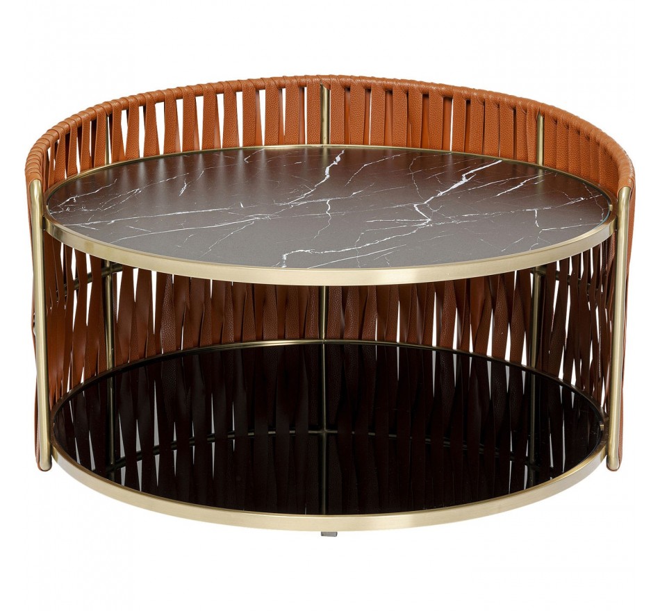 Coffee Table Copper 86cm Kare Design Coffee Table Copper 86cm Kare Design