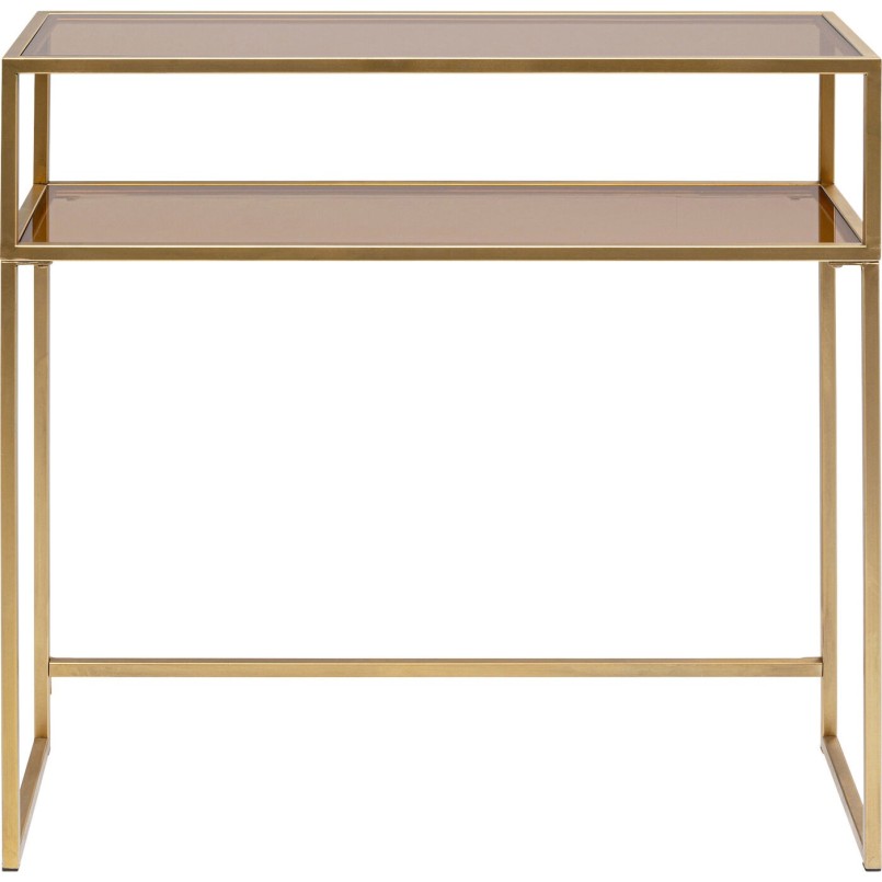 Console Loft doré 85x80cm