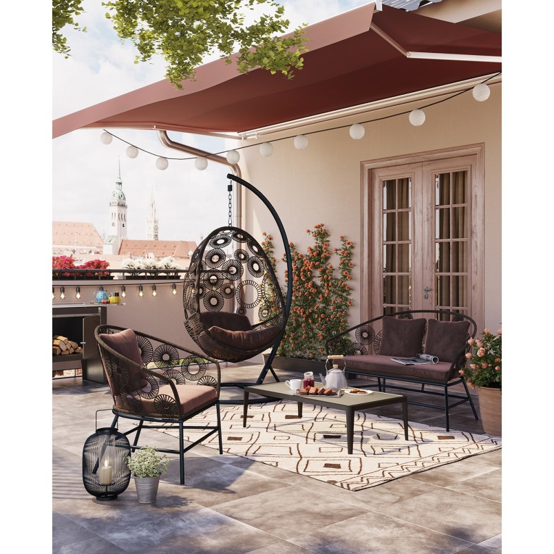 Fauteuil suspendu Ibiza Kare Design