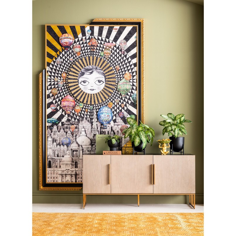 Coupe décorative Banana Leaf