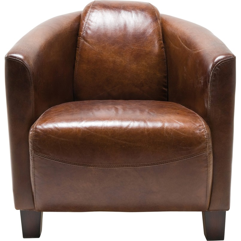 Armchair Cigar Lounge Brown Kare Design