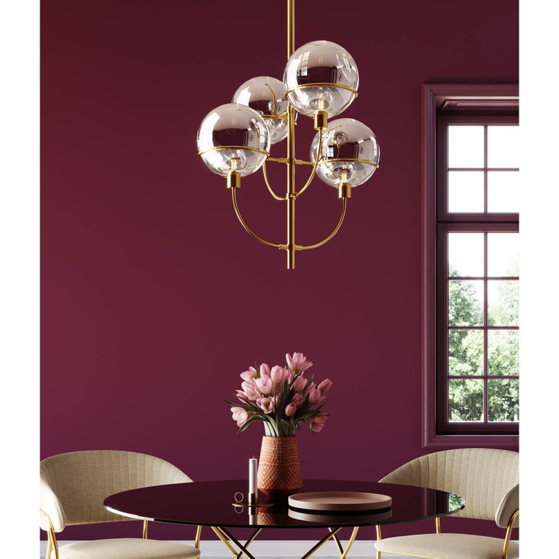 Chaise a./acc. Belle crème (2/set)