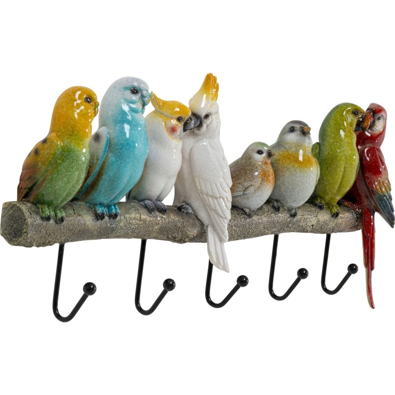Garderobe murale Exotic Birds