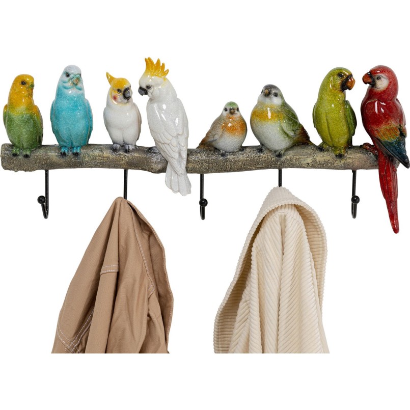Garderobe murale Exotic Birds