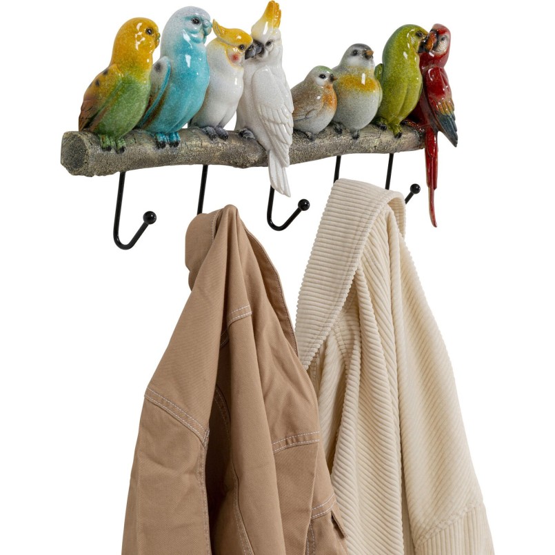 Garderobe murale Exotic Birds