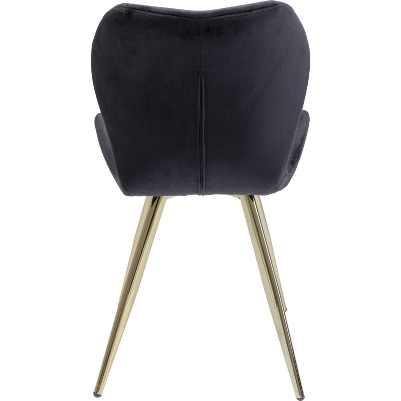Chaise Viva noir