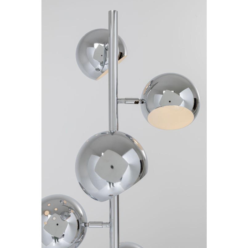Floor Lamp Calotta Chrome 5-lite Kare Design