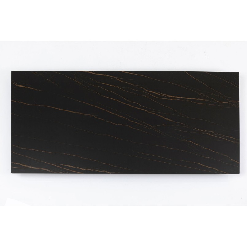 Table Gloria Ceramic noir 200x100cm