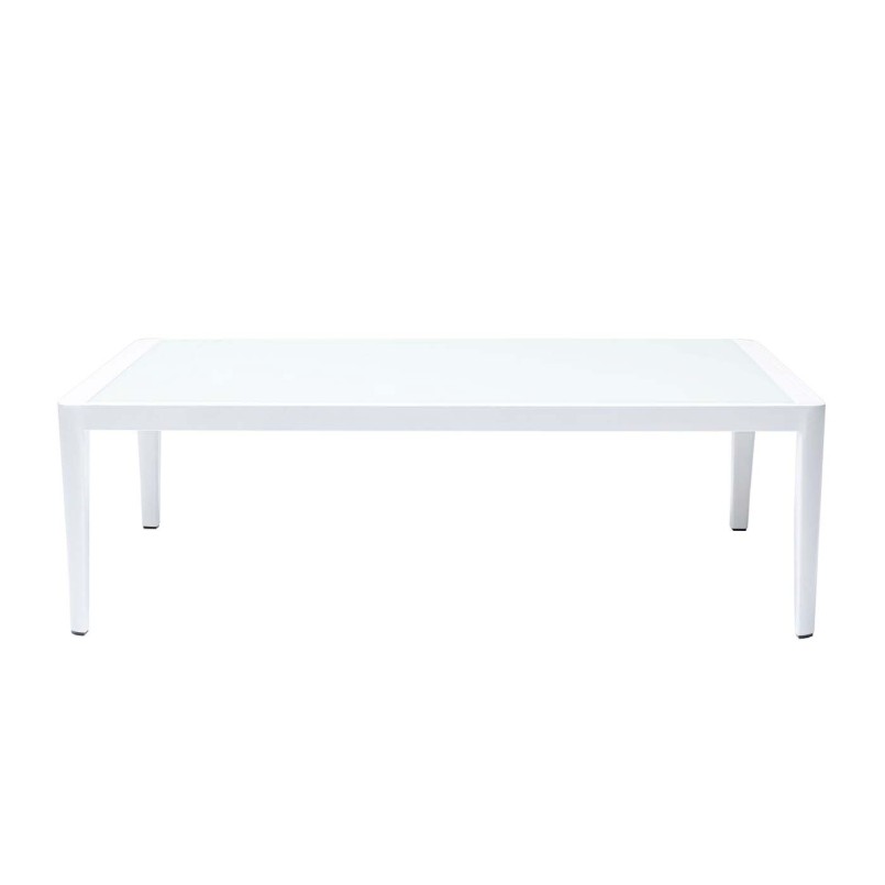Table basse Tiki blanc
