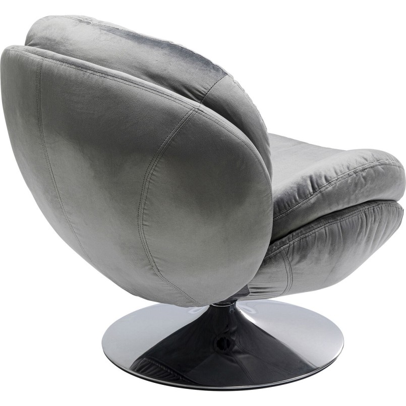 Fauteuil pivotant Cosy gris