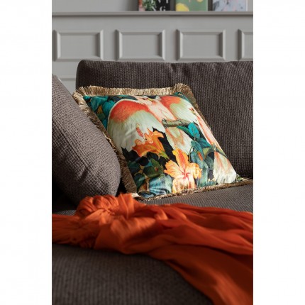 Cushion Fringe parrots Kare Design