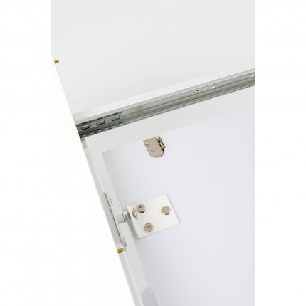 Uitschuifbare eettafel Benvenuto ovaal mat wit Kare Design