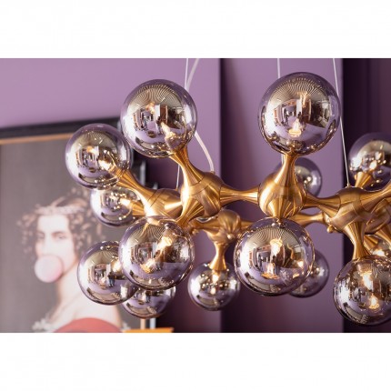 Hanglamp Atomic Balls 18 goud Kare Design