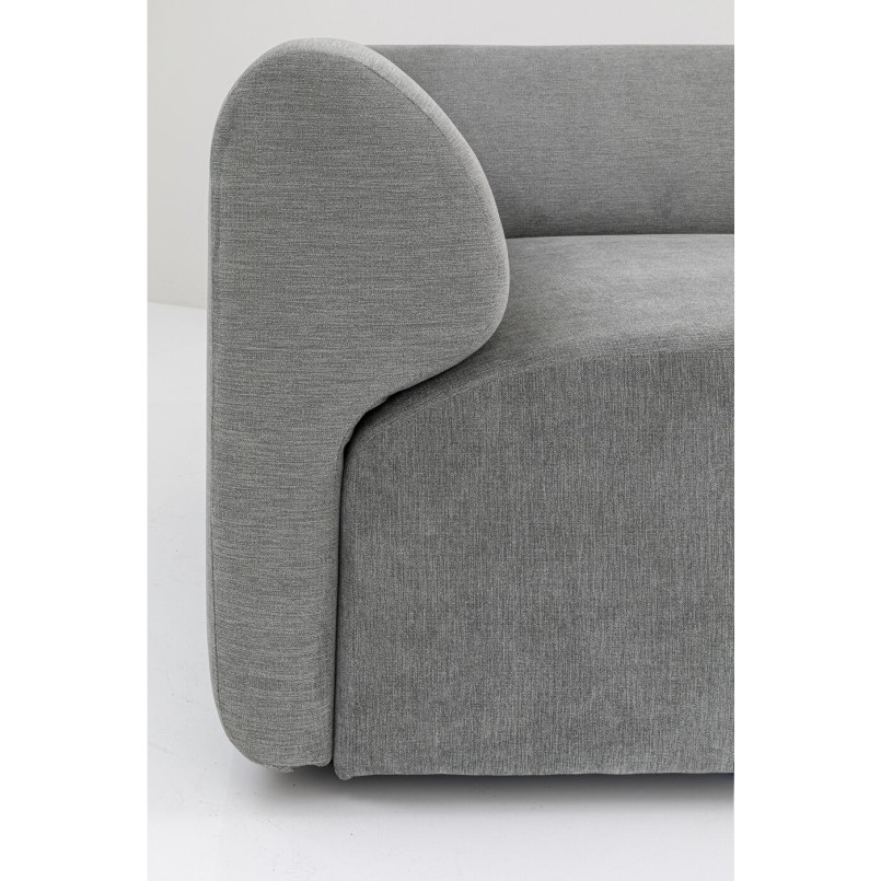 Lucca élément d angle gris 86cm