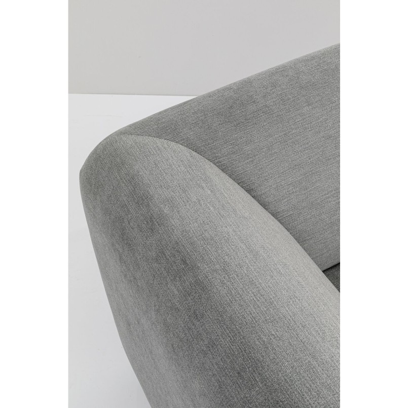 Lucca élément d angle gris 86cm