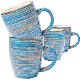 Mug Swirl Blue Kare Design