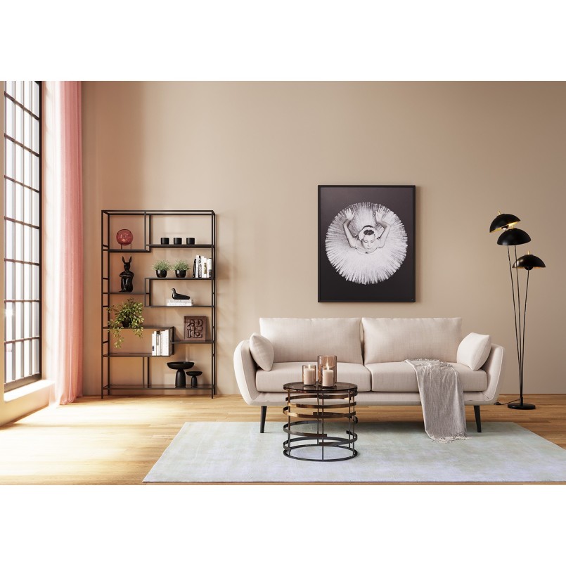 Canapé Amalfi 2-places crème 219cm