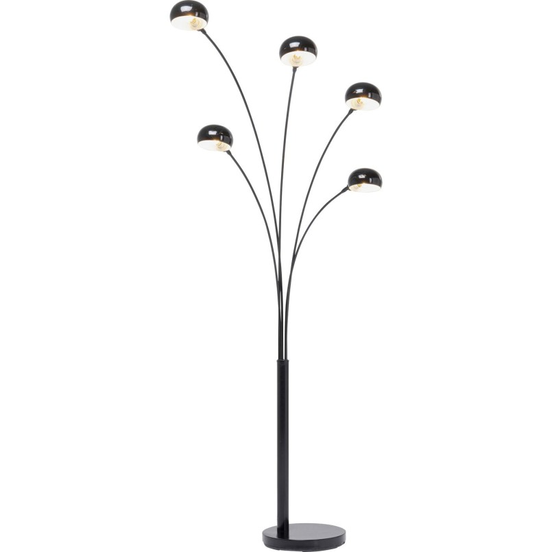 Floor Lamp  Five Fingers Black Matt Kare Design