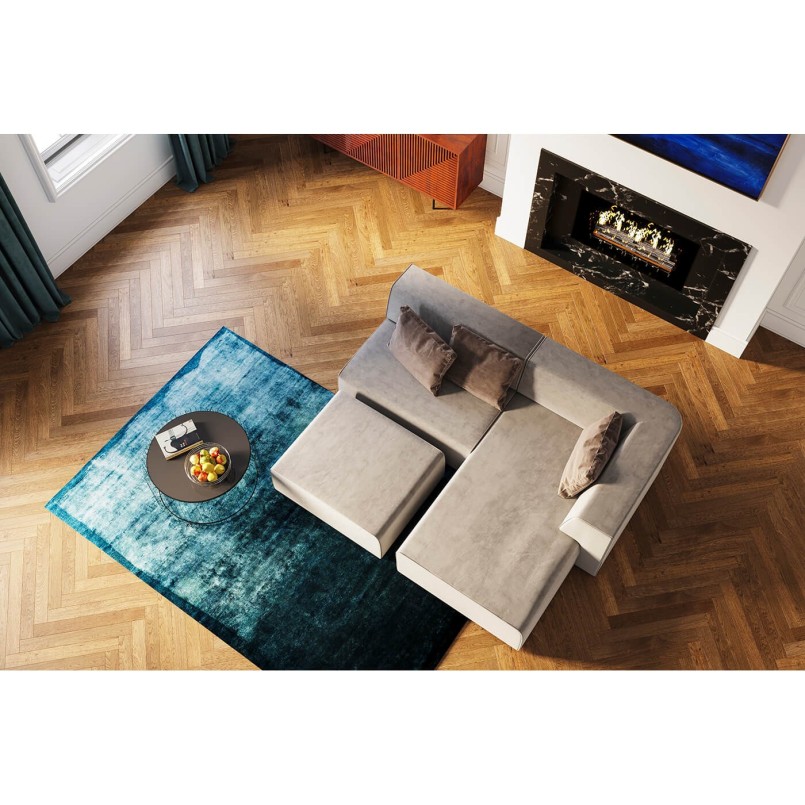 Infinity Pouff 80 Elements Grey Kare Design