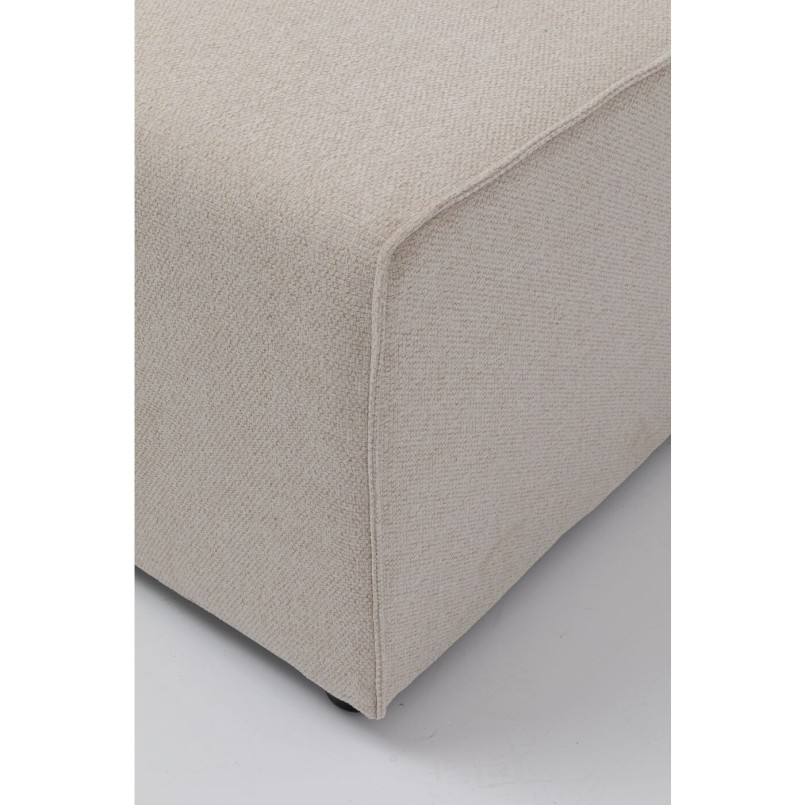 Infinity Elements pouf crème 50x100cm