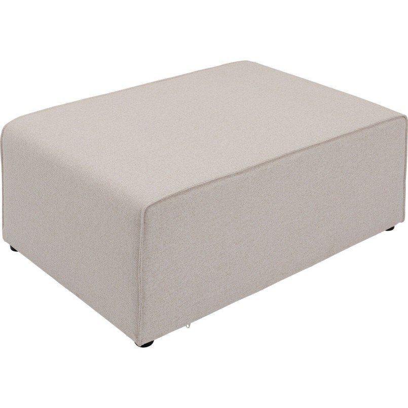 Infinity Elements pouf crème 50x100cm