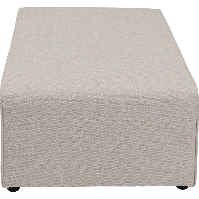 Infinity Elements pouf crème 50x100cm