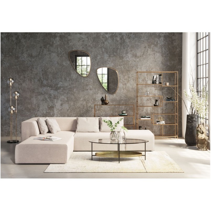Infinity Elements méridienne gauche crème 182cm