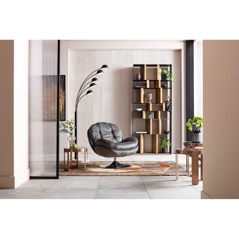 Floor Lamp  Five Fingers Black Matt Kare Design