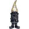 Figurine décorative Nain Standing noir-doré 60