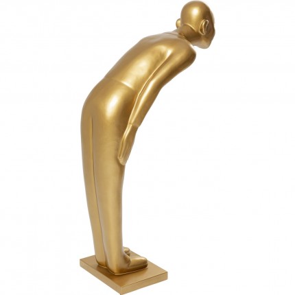 Woonaccessoires Welcome Guest XL 162cm goud Kare Design