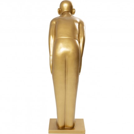 Woonaccessoires Welcome Guest XL 162cm goud Kare Design