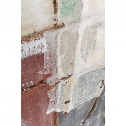 Schilderij Frame Dust 120x120cm groen Kare Design