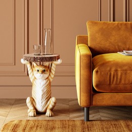 Side Table Animal Ms Cat Ø33cm Kare Design