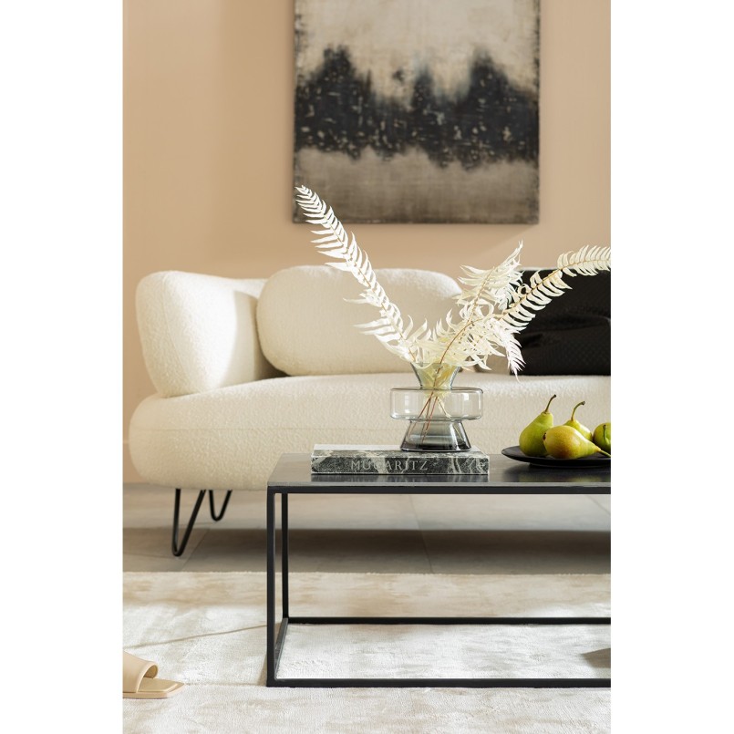 Canapé Peppo 2-places blanc 182cm
