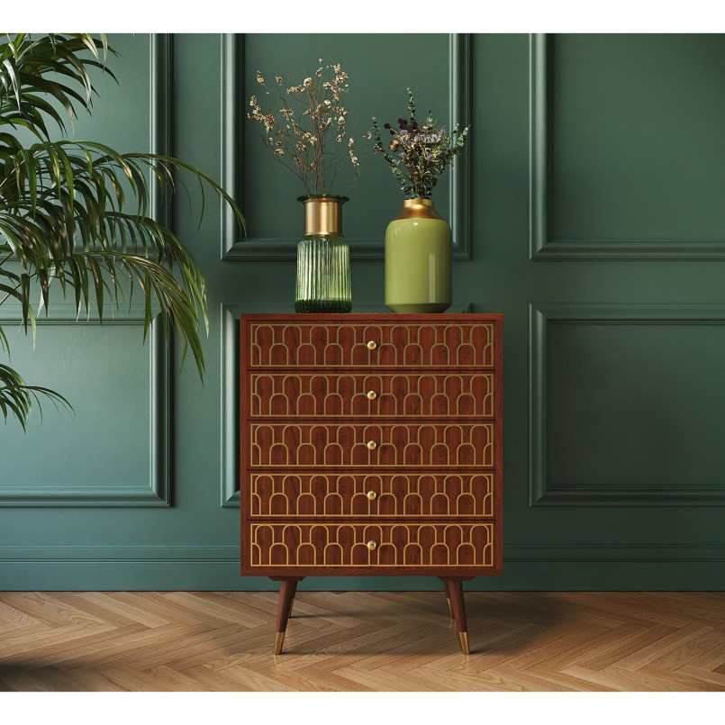 Vase Barfly vert 30cm