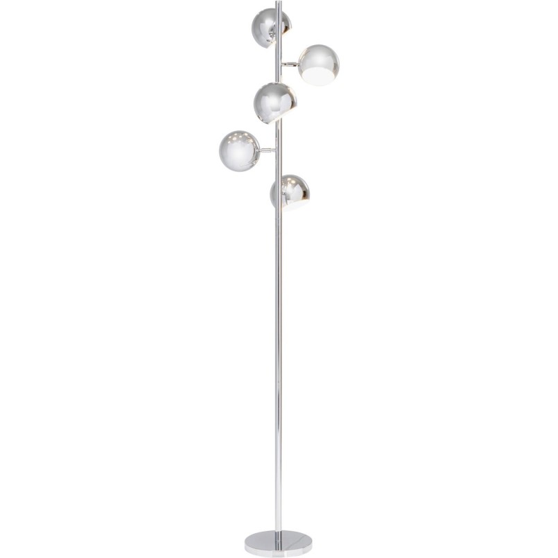 Lampadaire Calotta chrome 5 Kare Design