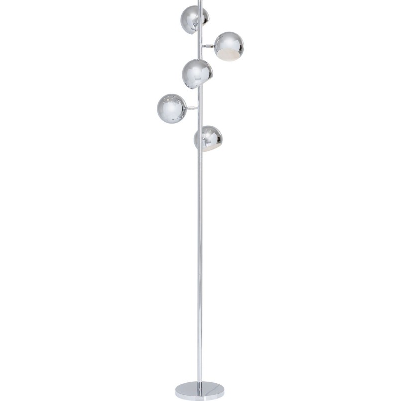 Floor Lamp Calotta Chrome 5-lite Kare Design