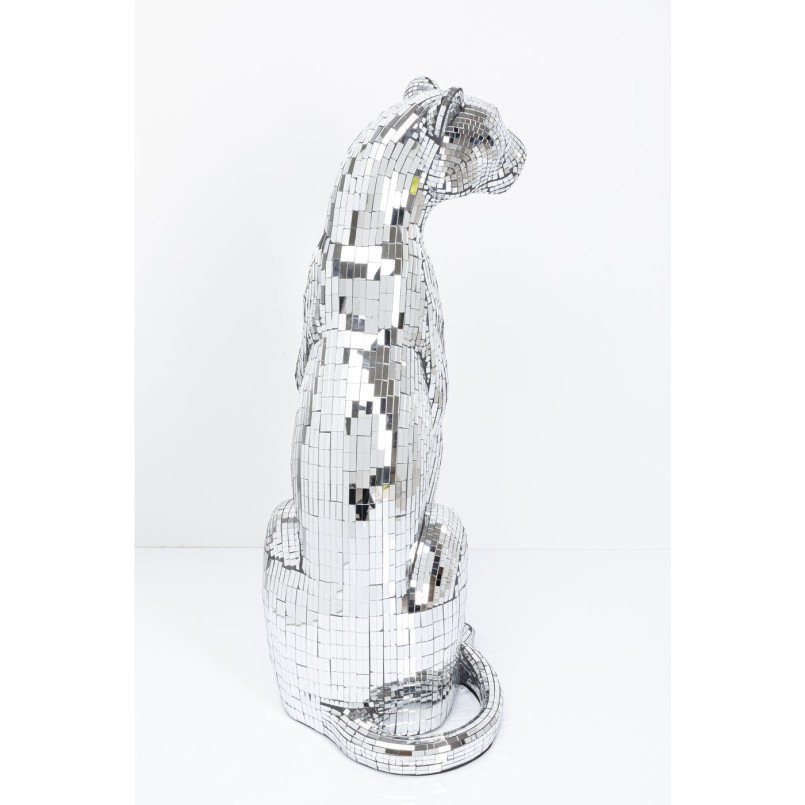 Deco Figurine Mosaic Welcome Panther Right XL Kare Design
