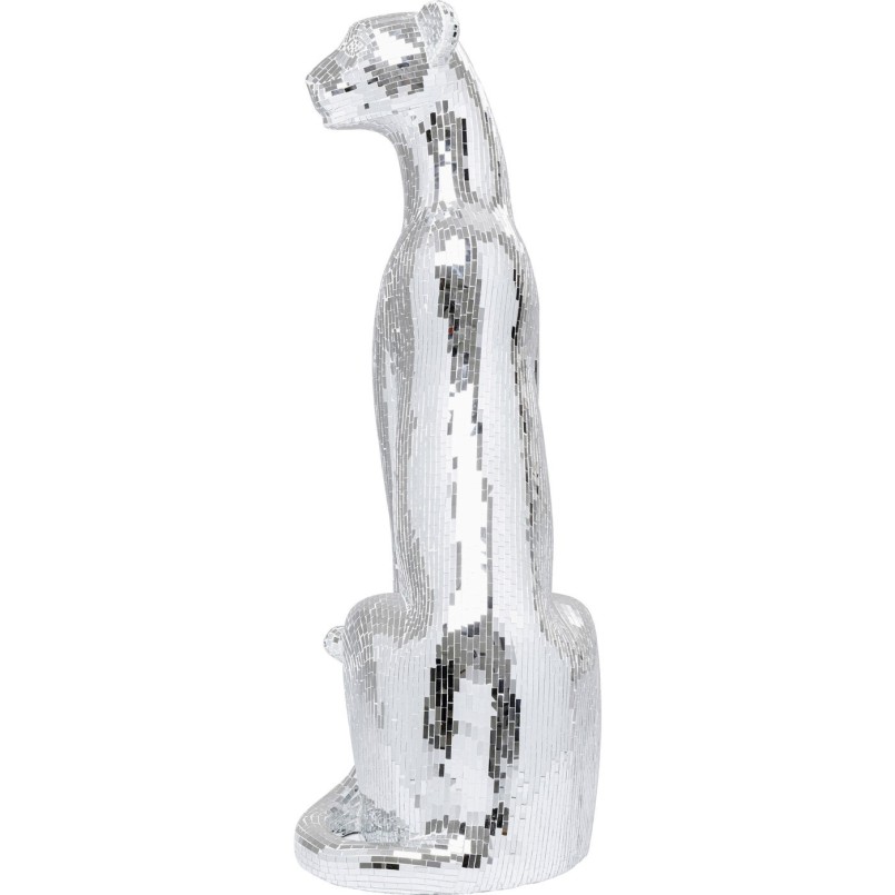 Deco Figurine Mosaic Welcome Panther Right XL Kare Design