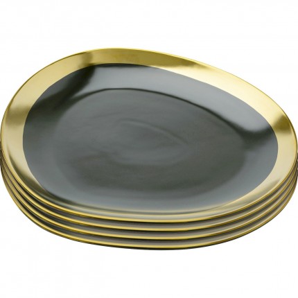 Borden Vibrations Ø27cm groen (4/set) Kare Design