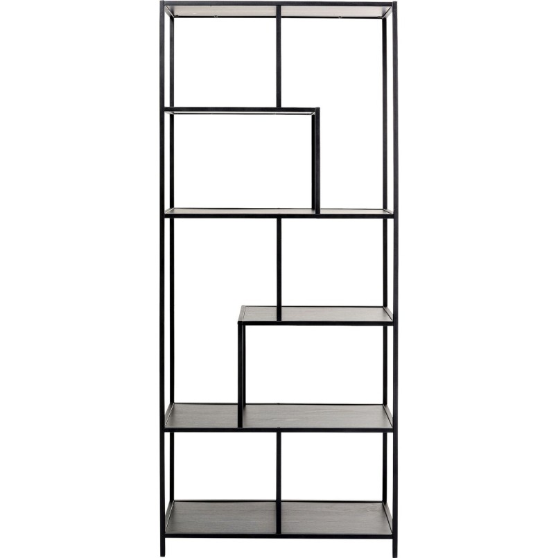 Etagère Loftie noir 77x185cm