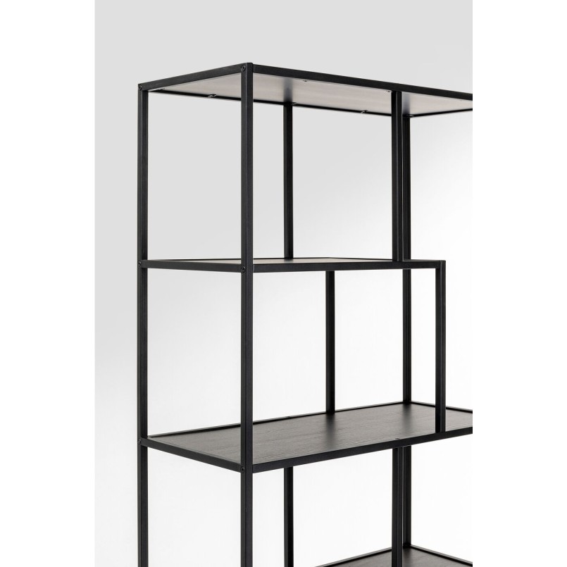 Etagère Loftie noir 77x185cm