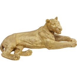 Objet décoratif Lion doré
