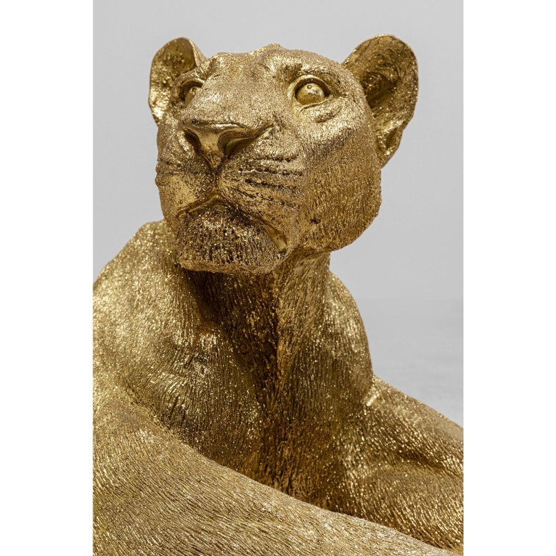 Objet décoratif Lion doré