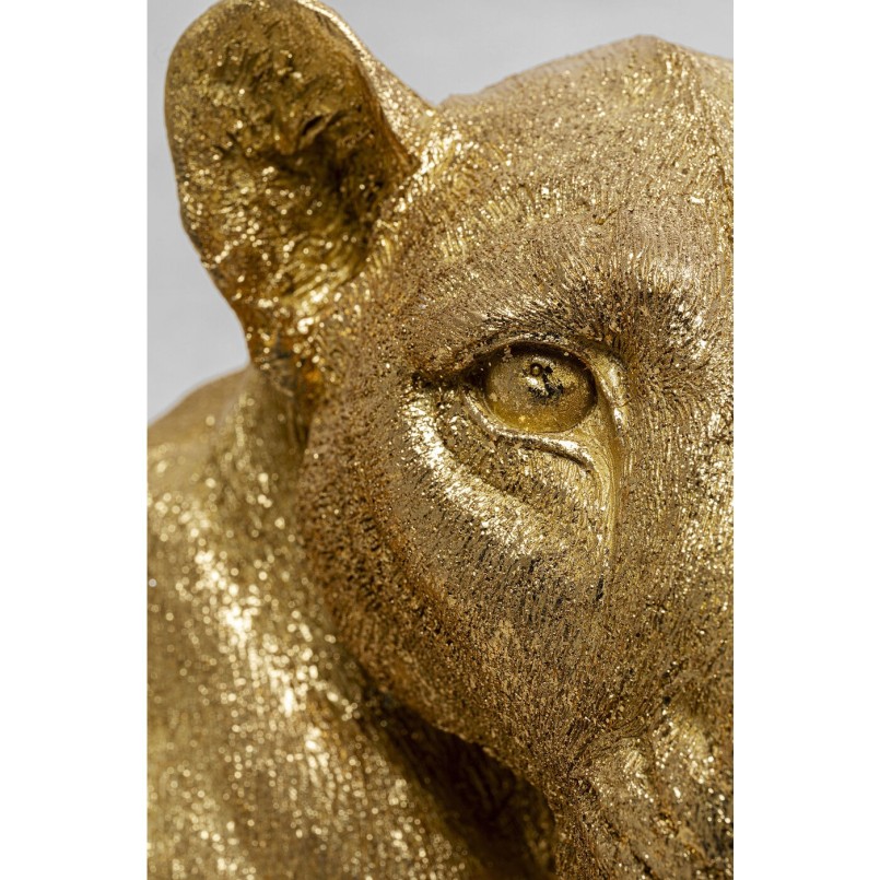 Objet décoratif Lion doré