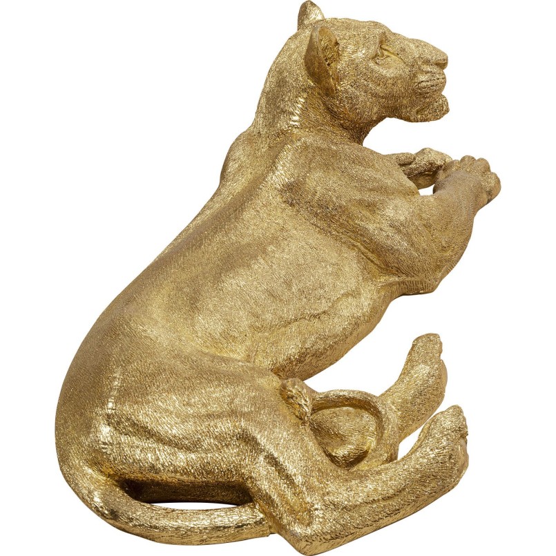 Objet décoratif Lion doré