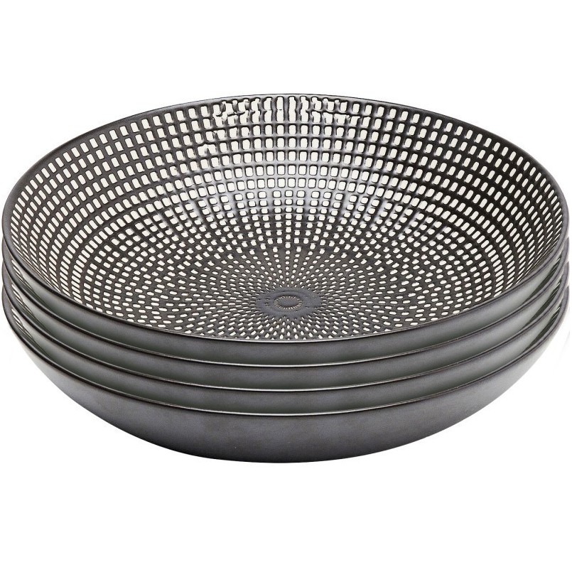 Plate Deep Gwayi Ø20cm Kare Design